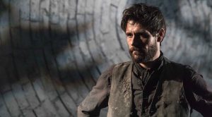 Matt Ryan in Knives in Hens at the Donmar Warehouse Photo by Marc Brenner