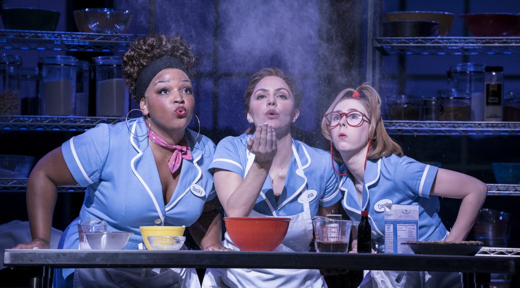 Waitress at the Adelphi Theatre London