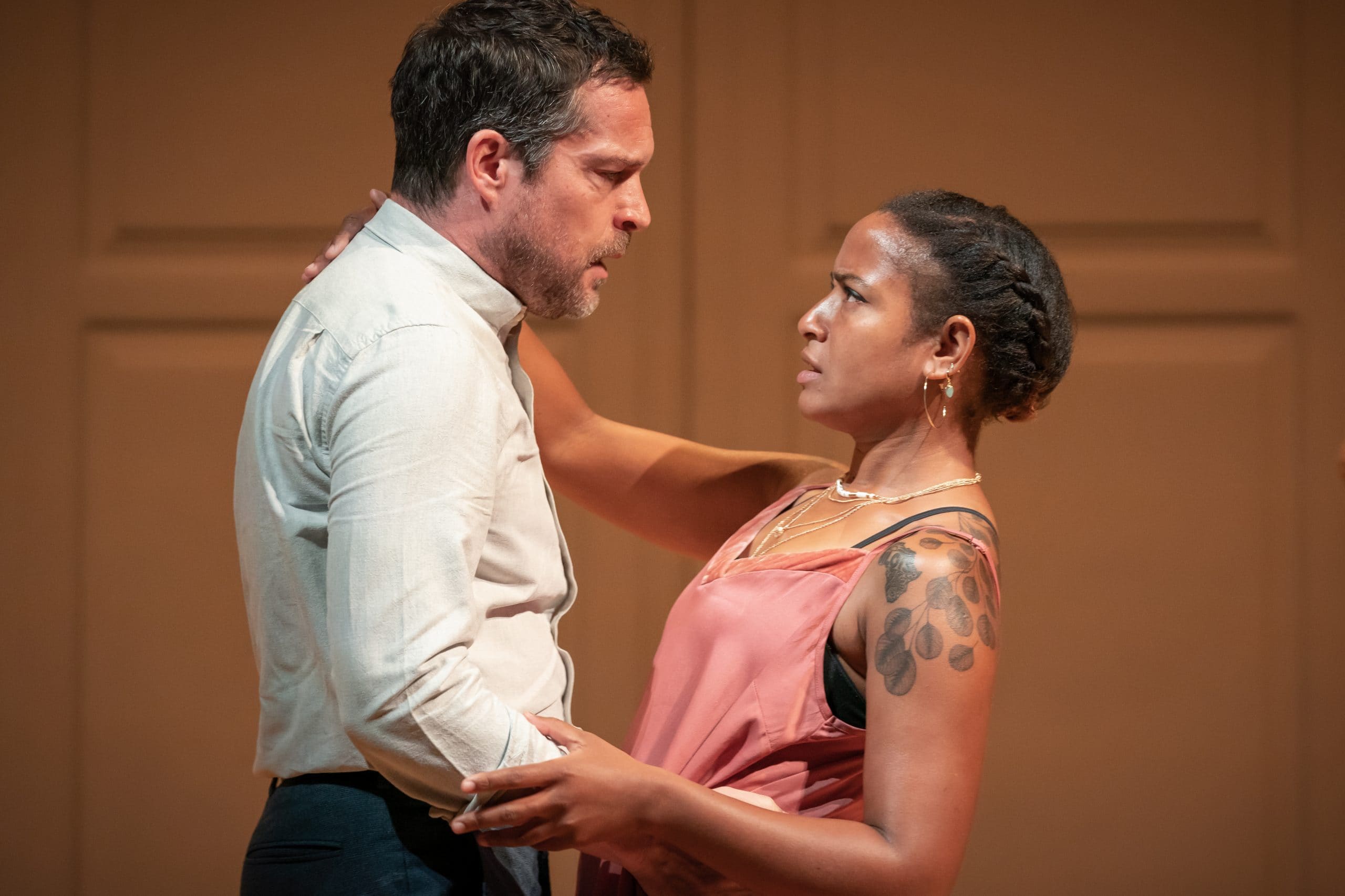 John Light and Amaka Okafor in 'The Son'