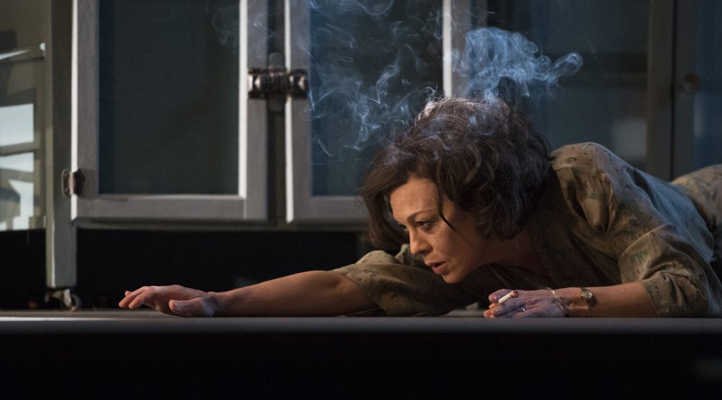 Helen McCrory in The Deep Blue Sea. Photograph by Richard Hubert Smith