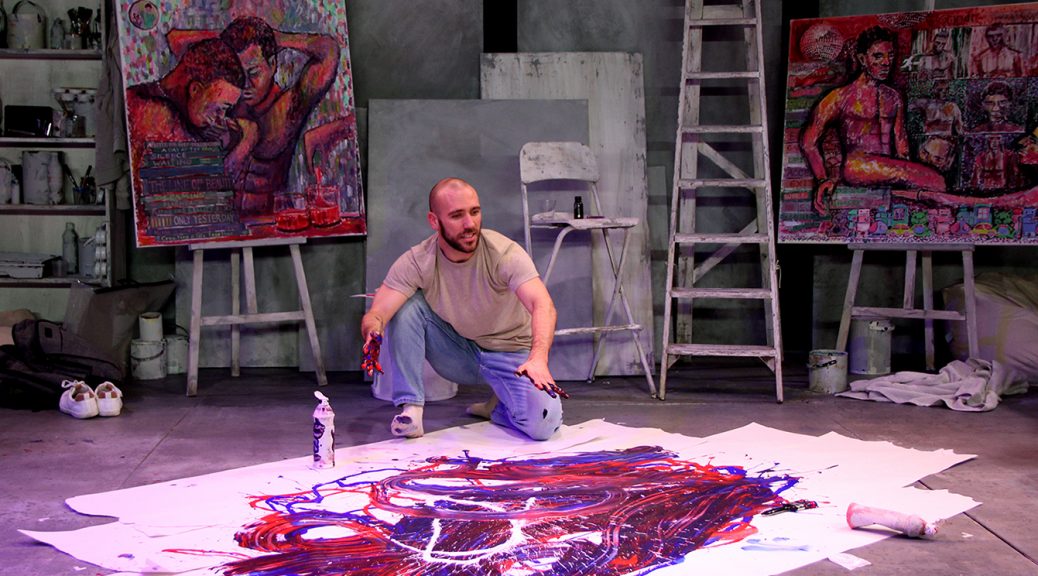 Jimmy Essex in GHBoy at the Charing Cross Theatre