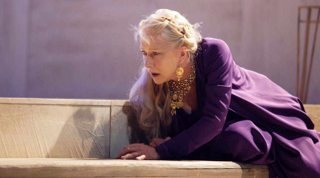 Helen Mirren as Phedre, National Theatre 2009