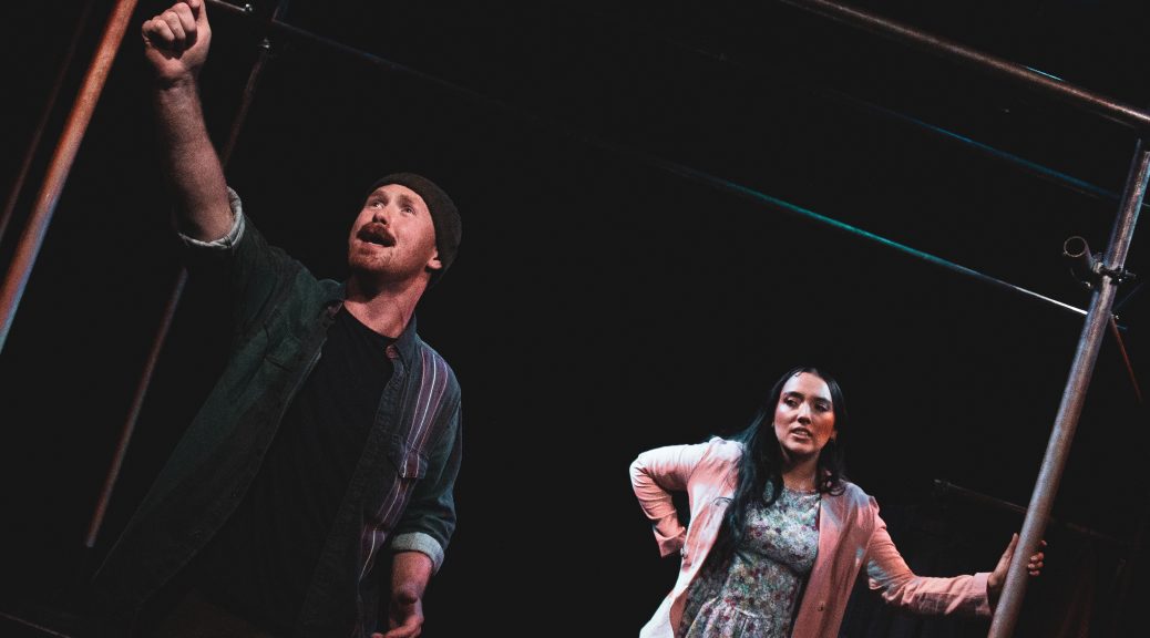 Andrew Patrick-Walker and Grace Mouat in From Here photo Lucy Gray