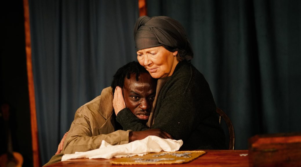 Ade Dee Haastrup and Sally Faulkner in Uncle Vanya credit Hansof Waller