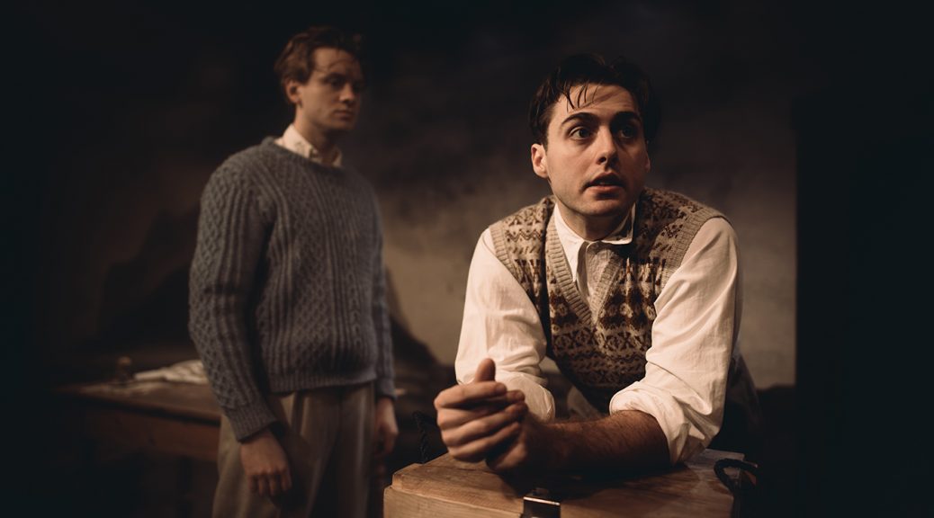 Bruce-Langley-and-Fred-Woodley-Evans-in-Outlying-Islands-by-Alex-Brenner