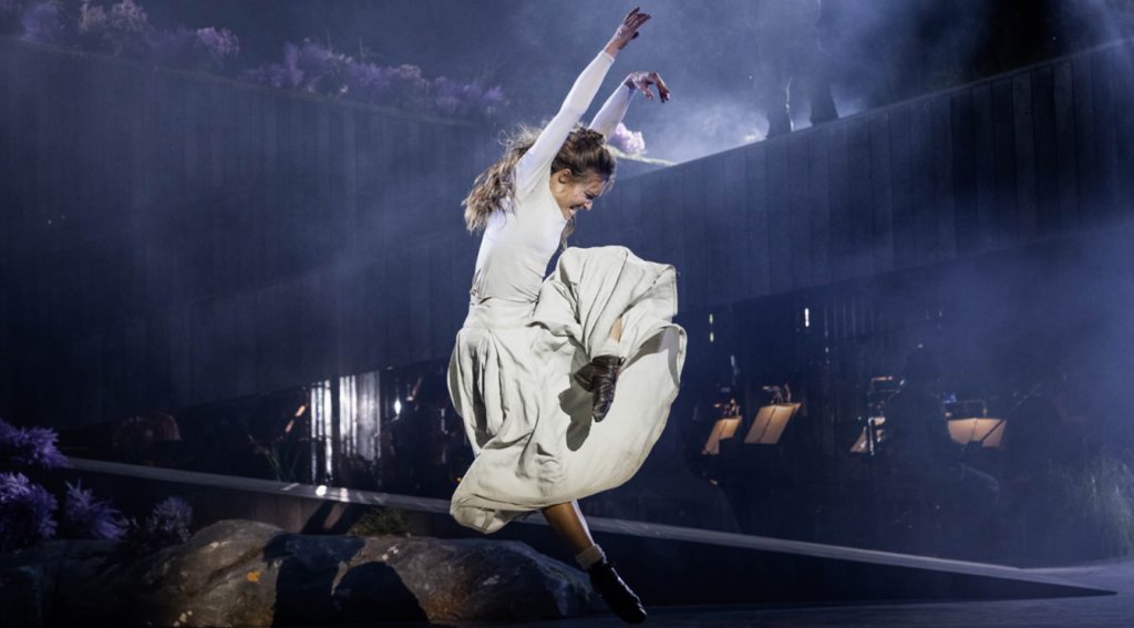 Chrissie Brooke in Brigadoon at Regent's Park Open Air Theatre