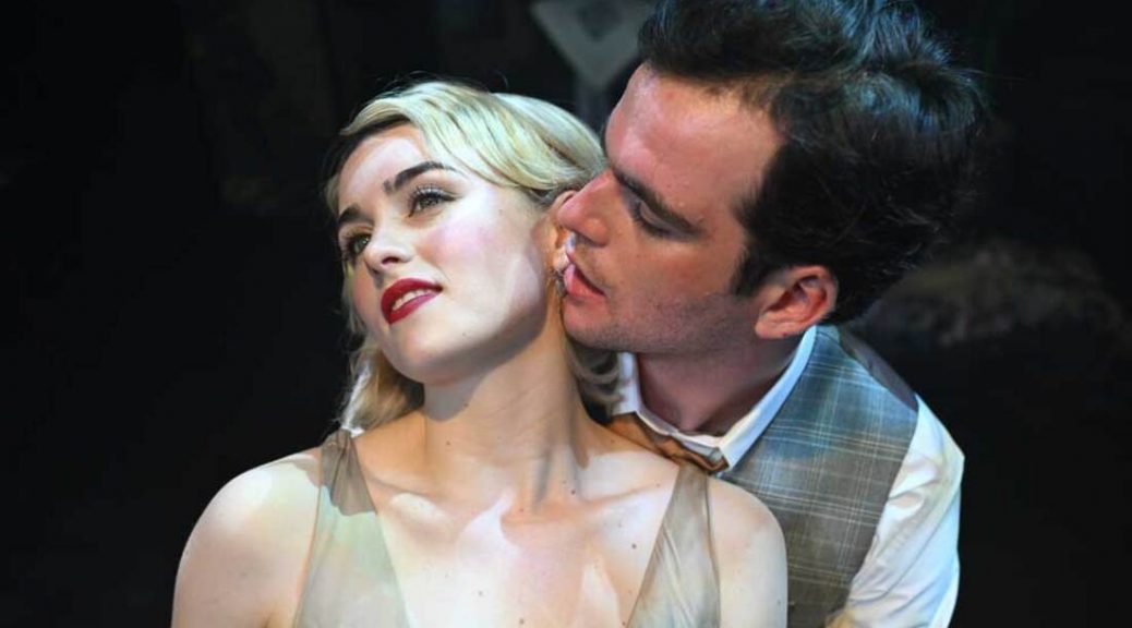 Daisy Snelson and Dominic Sullivan in Entertaining MURDER